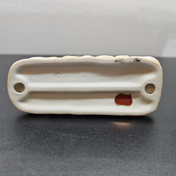 Vtg Lefton Colonial Village Ceramic Horse-Sleigh Mother Daughter Outing 06460 - Picture 7 of 7